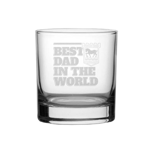 Best Dad Whisky Glass