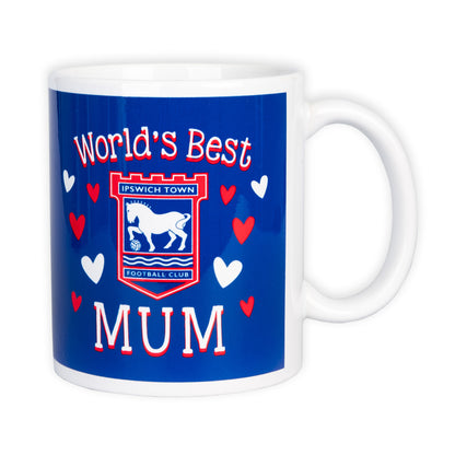 Worlds Best Mum Mug Blue