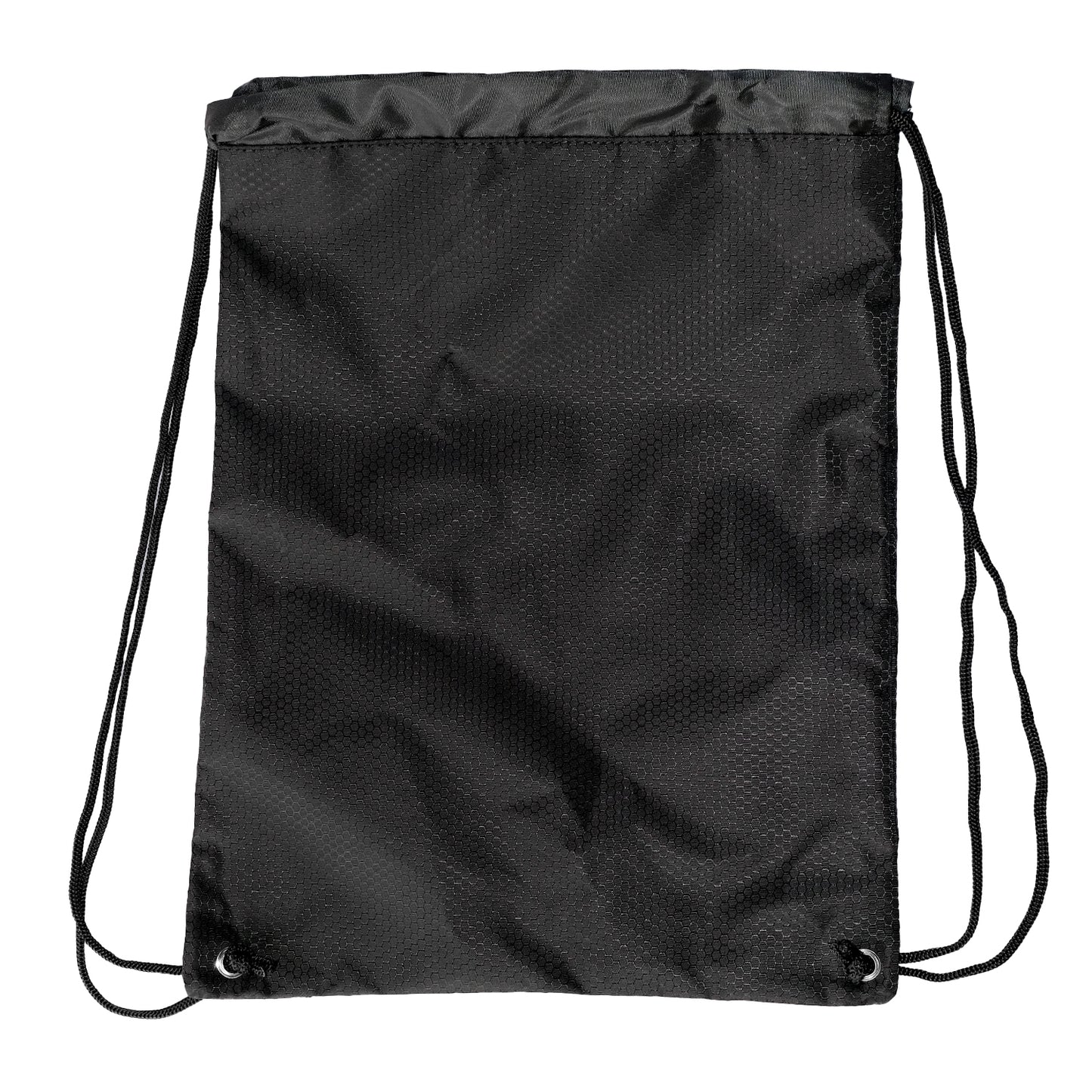 Black Honeycomb Gym Bag