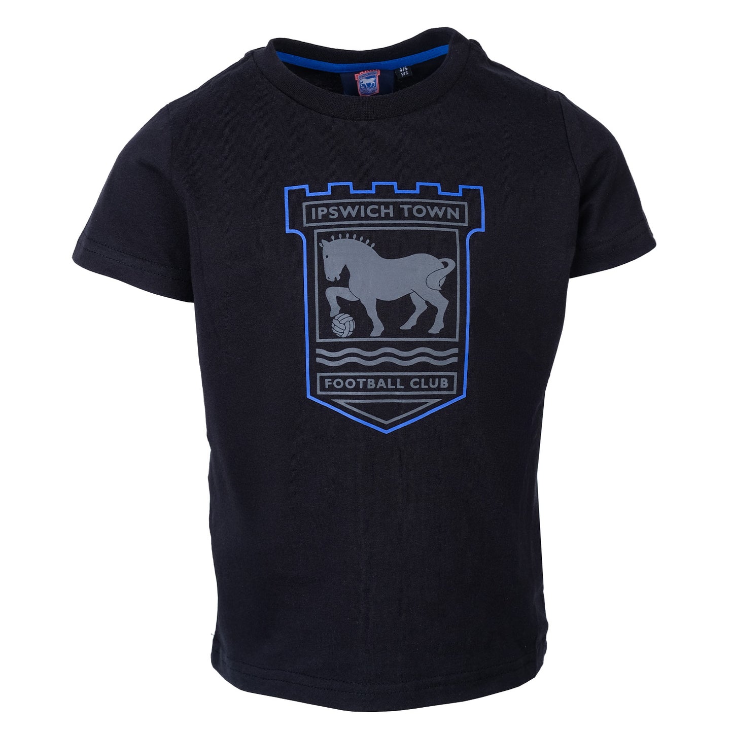 Black Keyline Crest Tee Junior