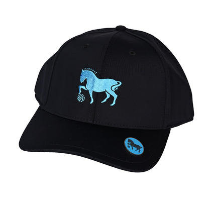 Black Suffolk Punch Golf Cap & Marker Black