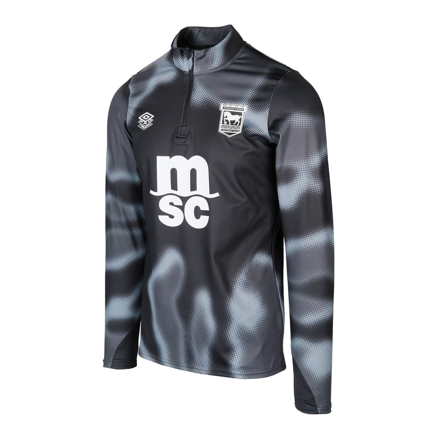 Umbro 2024/25 Black Warm Up 1/4 Zip Top Adult