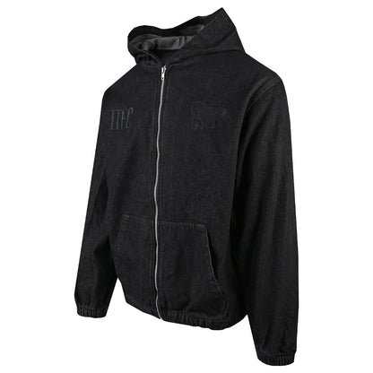 Blackout Denim Hoody
