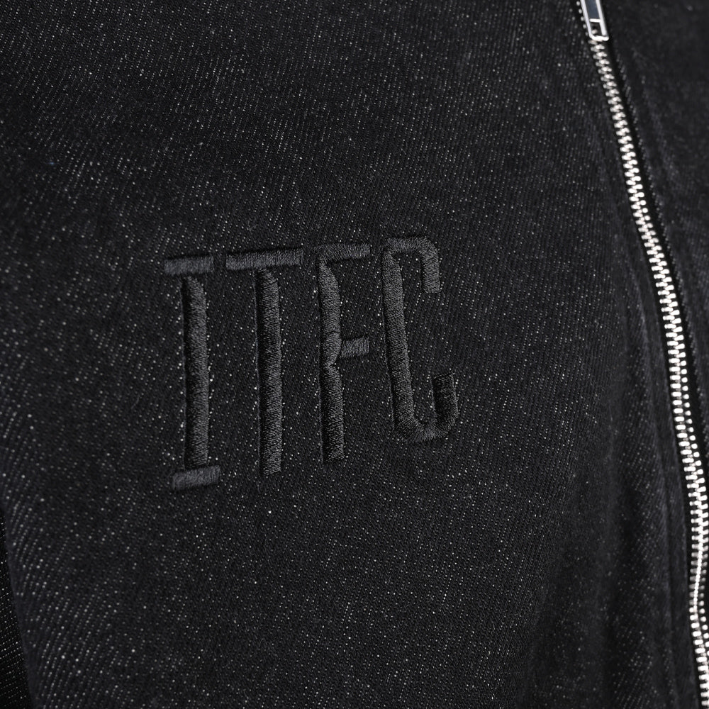 Blackout Denim Hoody