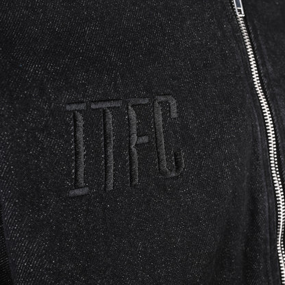 Blackout Denim Hoody