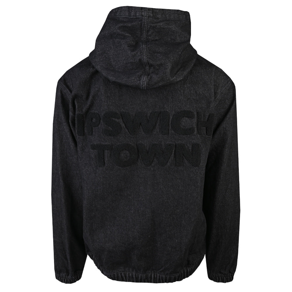 Blackout Denim Hoody