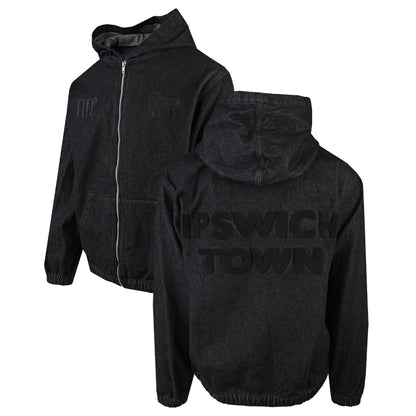 Blackout Denim Hoody