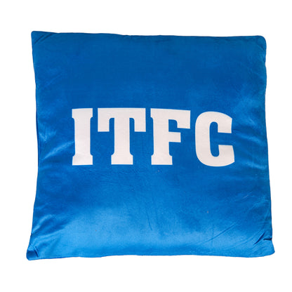 Blue Crest Cushion