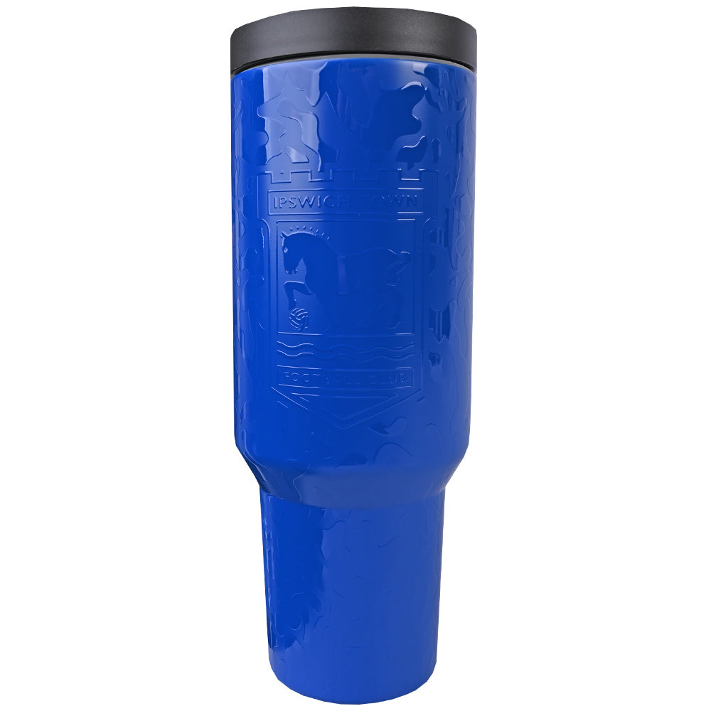 Blue Straw Beaker