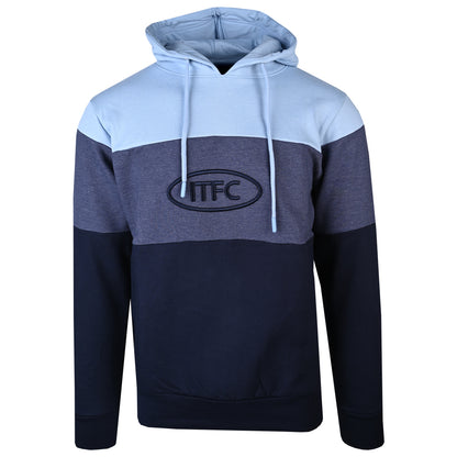Blue Tricolour Hoody
