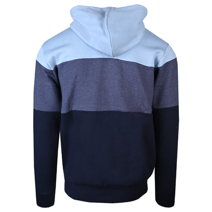 Blue Tricolour Hoody