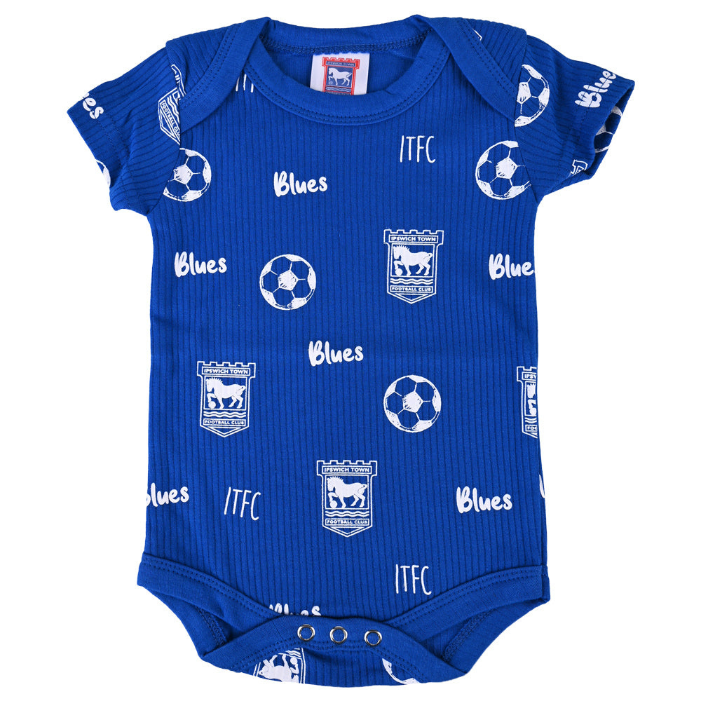ITFC Blues Pattern Bodysuit