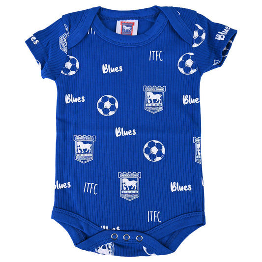 ITFC Blues Pattern Bodysuit