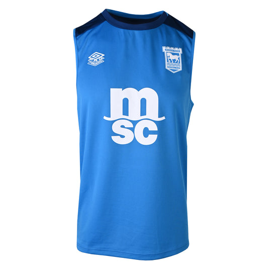 Umbro 2026/27 Blue Training Vest Adult