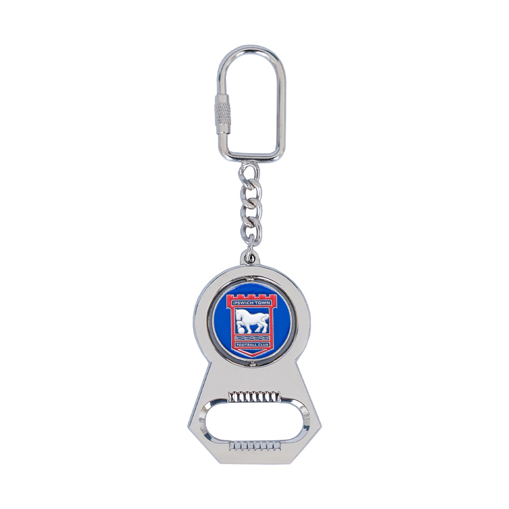 ITFC Spinning Crest Bottle Opener Keyring