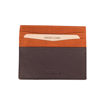Brown Texan Leather Card Holder