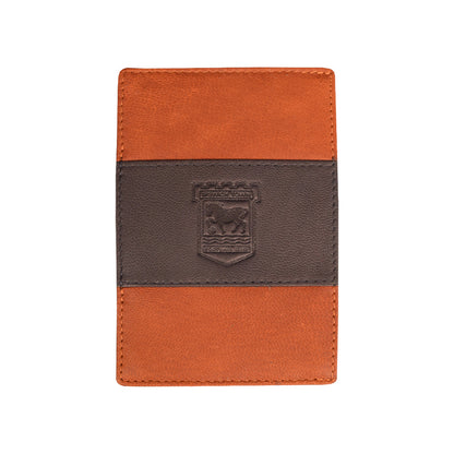 Brown Texan Leather Card Slot Wallet