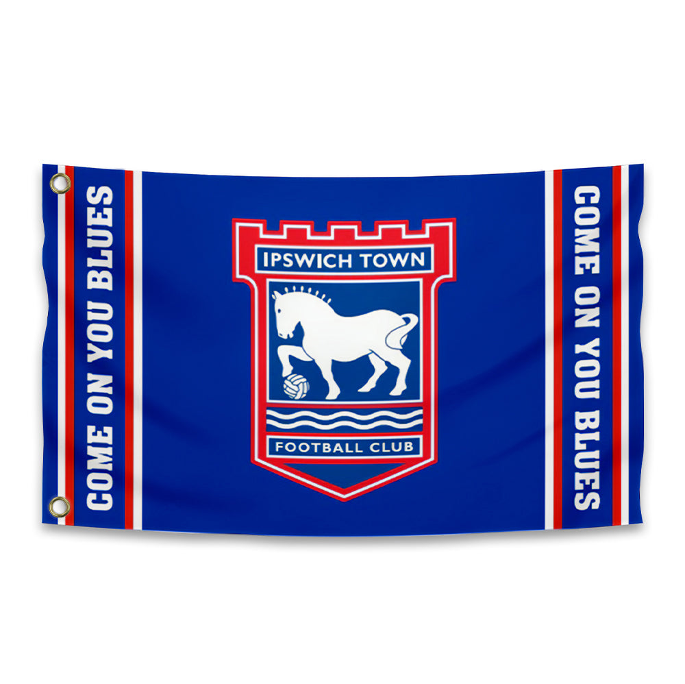 Ipswich Town 5x3 Crest Mega Flag – Ipswich Town FC Official Store