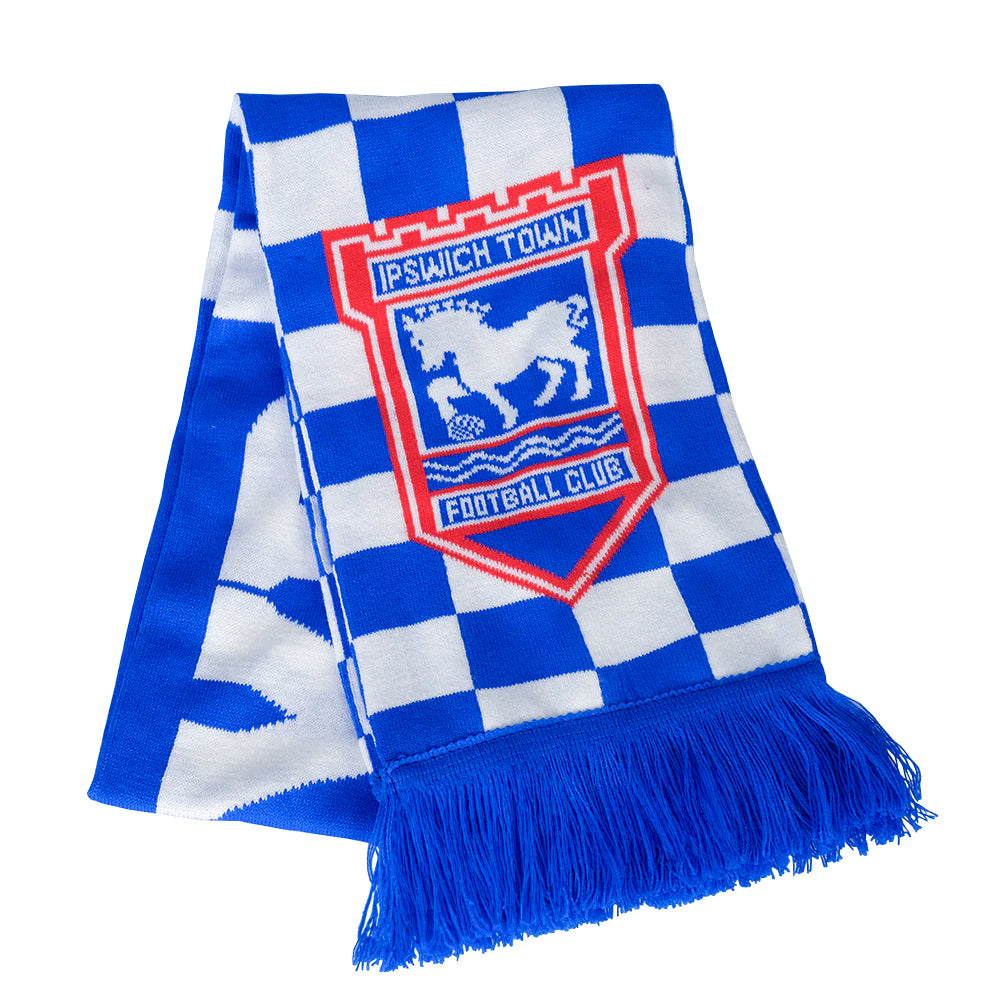 Core Checkerboard Scarf – Ipswich Town FC Official Store