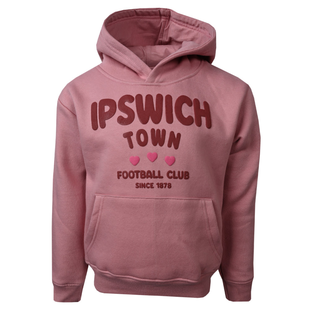 Pink Clare Girls Hoody Junior