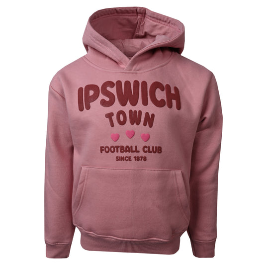 Pink Clare Girls Hoody Junior