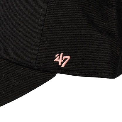 Metallic Pink Suffolk Punch 47 Clean Up Cap Black