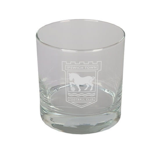 Club Crest Whiskey Glass