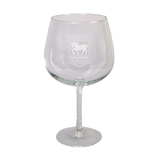 Club Crest Gin Glass