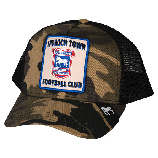 Crest Patch Camo Trucker Adult