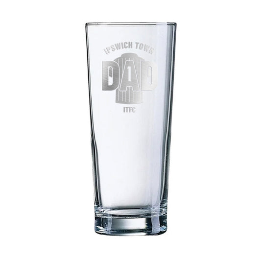 Ipswich Town Dad Pint Glass