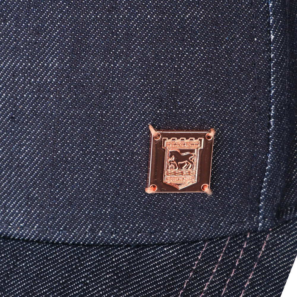 Denim/Rose Metal Crest Cap Adult