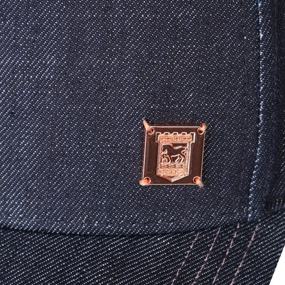 Denim/Rose Metal Crest Cap Adult