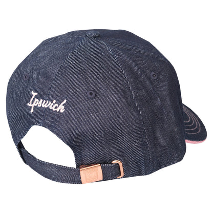 Denim/Rose Metal Crest Cap Adult