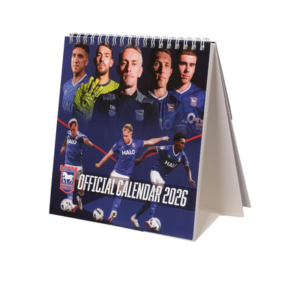 Official Ipswich Town FC 2026 Desktop Calendar