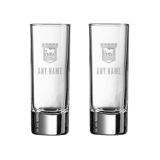 60ml Twin Pack Shot Glass Personalised