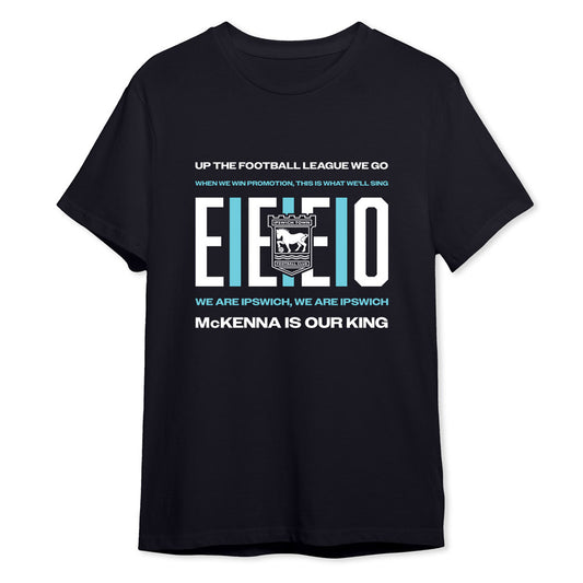 EIEIEIO Tee Black Junior