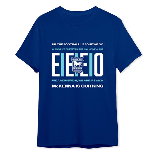 EIEIEIO Tee Blue Junior