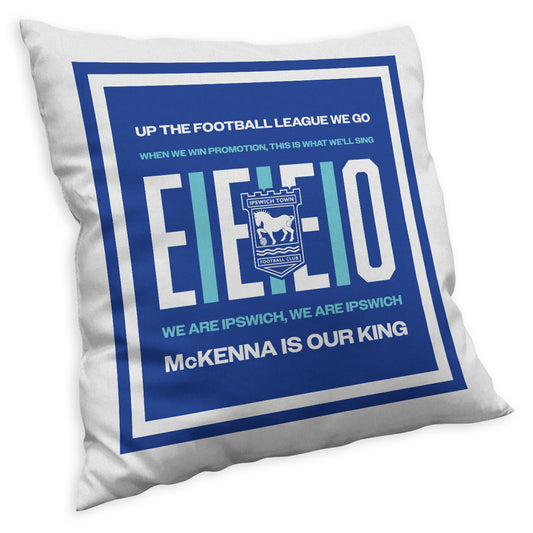 EIEIEIO Cushion Blue