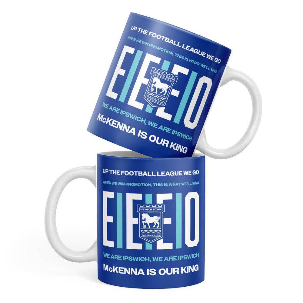 EIEIEIO Mug Blue