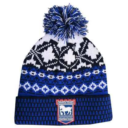 Fairisle Pattern Bobble Adult