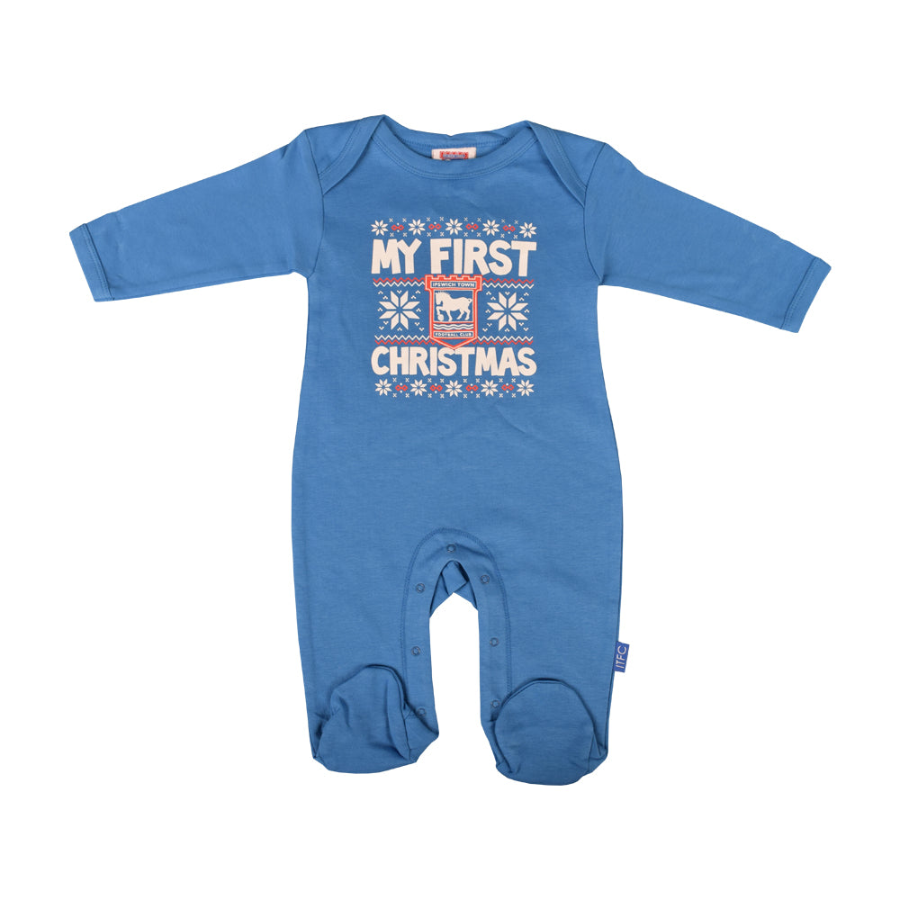 My First Christmas Sleepsuit