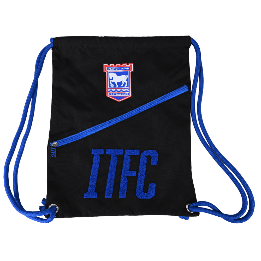 ITFC Fleece Text Drawstring Bag