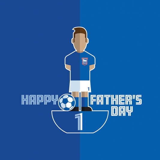 Footy Figure Fathers Day Card
