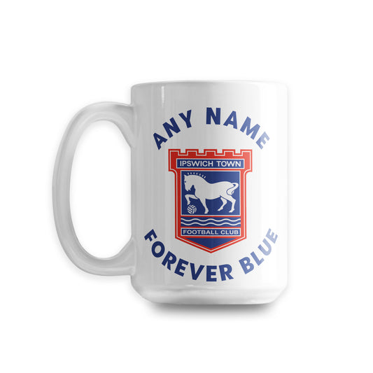 Forever Blue Big 15oz Mug Personalised