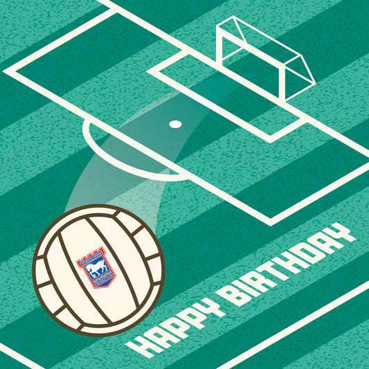 Ball & Pitch Happy Birthday Card