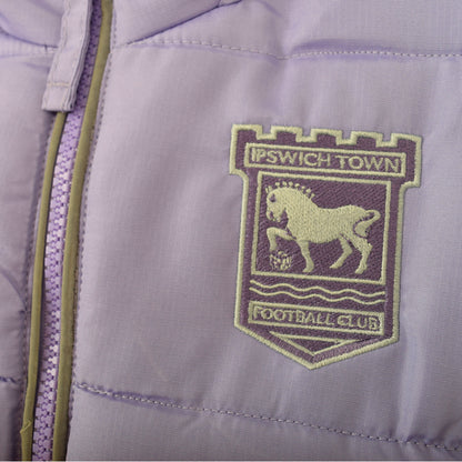 Girls Lilac Crest Jacket Junior