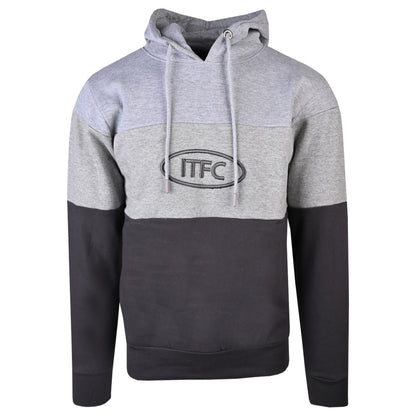 Grey Tricolour Hoody