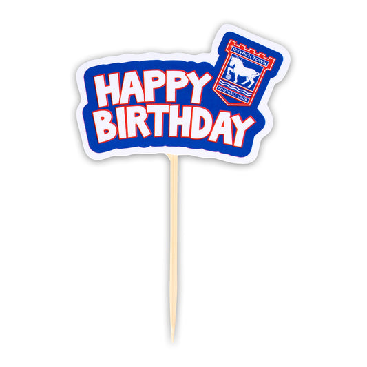 Wooden Cake Topper - Happy Birthday