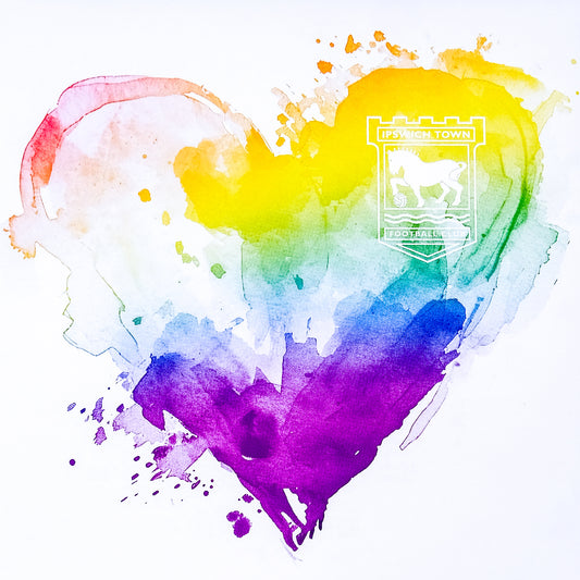 Rainbow Heart Card