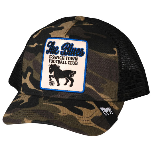 Horse Patch Camo Trucker Adult